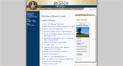 Desktop Screenshot of countyofbranch.com