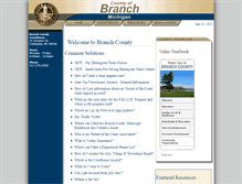 Tablet Screenshot of countyofbranch.com
